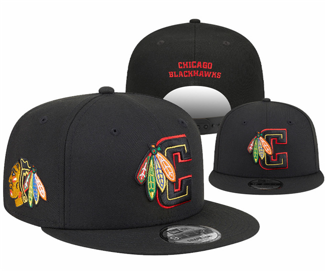 Chicago Blackhawks Stitched Snapback Hats 005